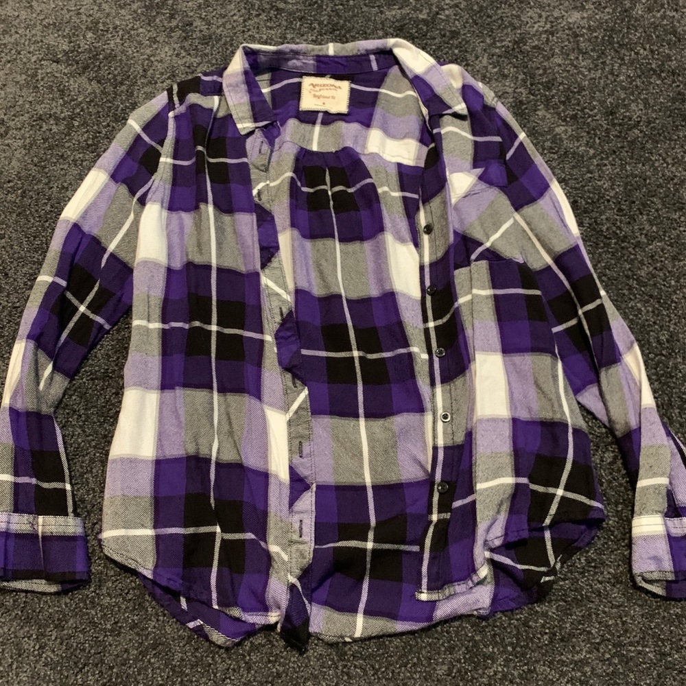 Arizona plaid flannel